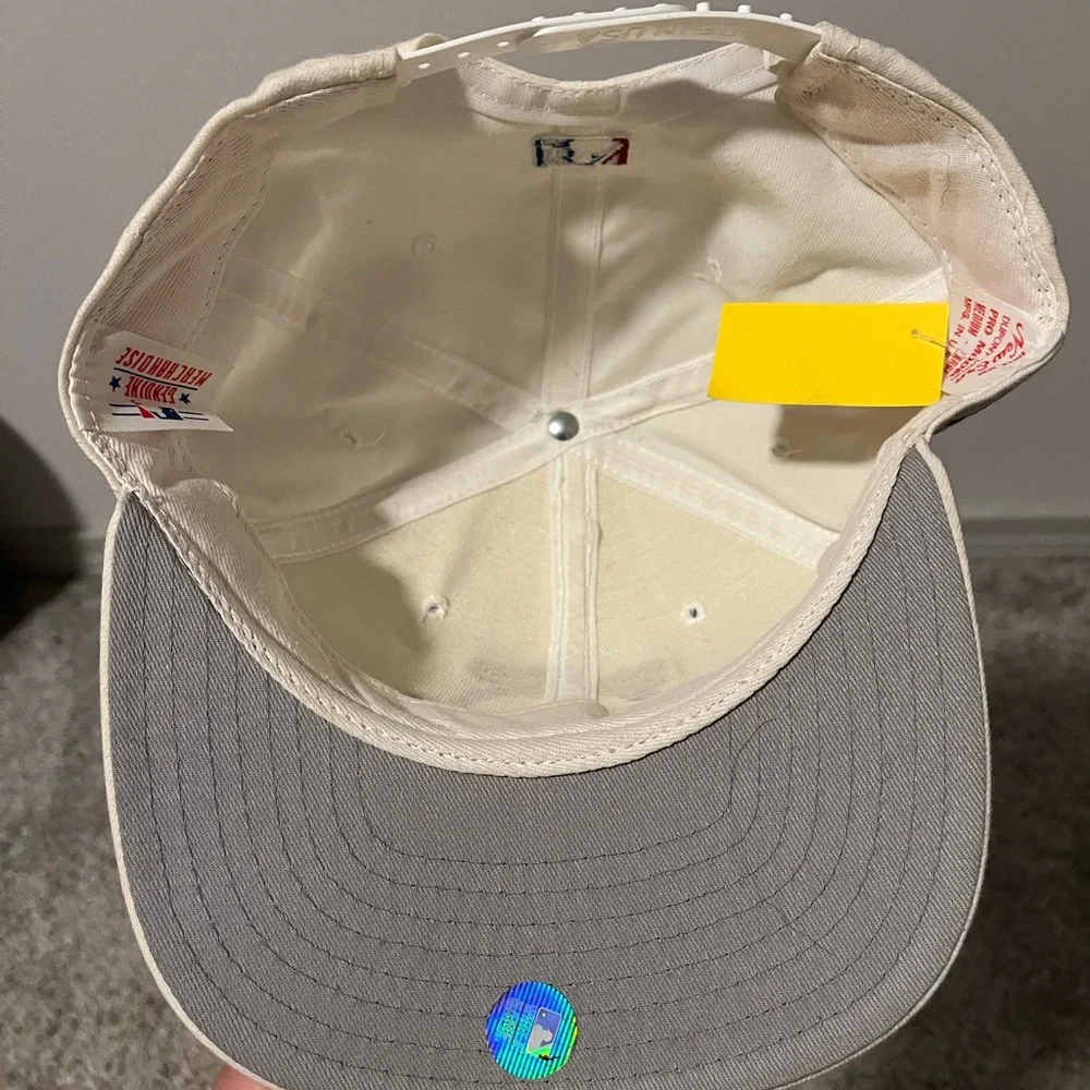 Vintage Yankees 1996 World Series Champions White SnapBack hat